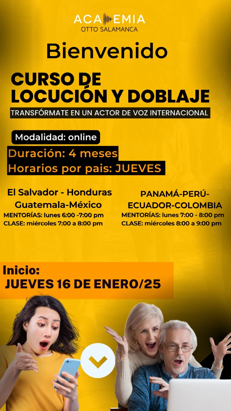 Locución & Doblaje [ENE] 2025